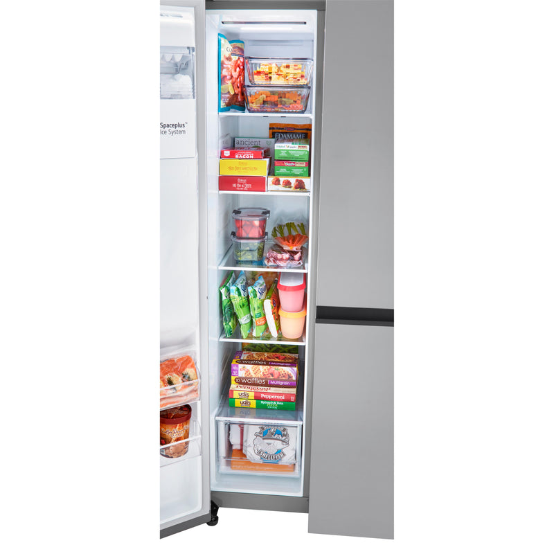 LG 36-inch, 27.2 cu.ft. Freestanding French 4-Door Refrigerator with External Water and Ice Dispensing System LRSXS2706V IMAGE 5