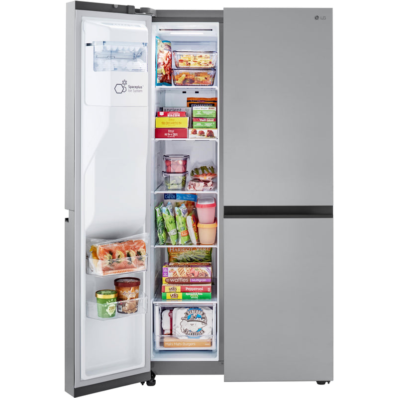 LG 36-inch, 27.2 cu.ft. Freestanding French 4-Door Refrigerator with External Water and Ice Dispensing System LRSXS2706V IMAGE 8