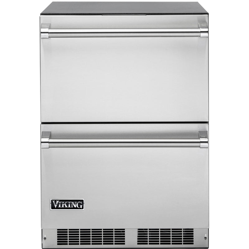 Viking 24-inch, 5.0 cu. ft. Undercounter Refrigerated Drawers VDUI5241DSS IMAGE 1