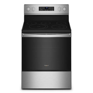 Whirlpool 30-inch Freestanding Electric Range with Air Fry YWFE550S0LZ IMAGE 1