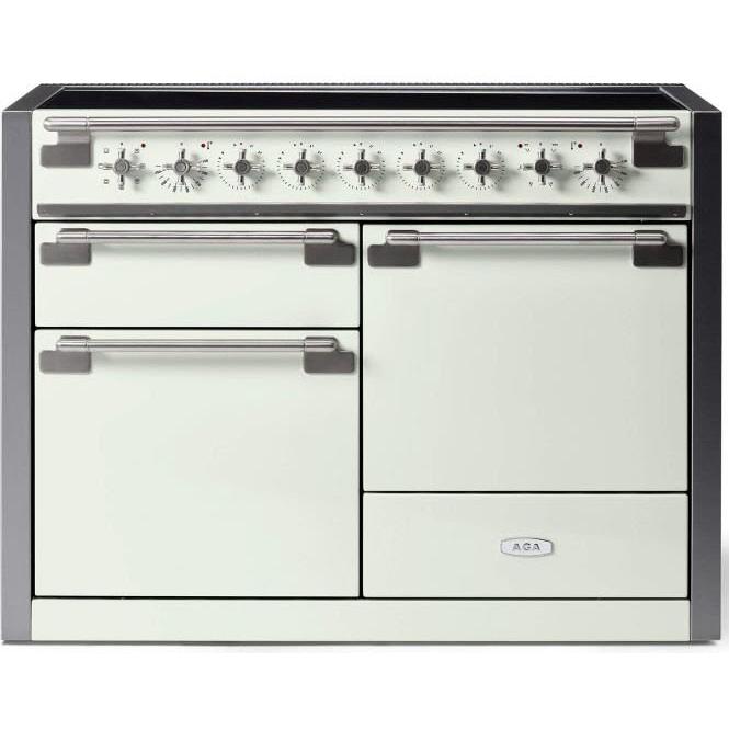 AGA 48-inch Freestanding Induction Range with True European Convection AEL481INWHT IMAGE 1