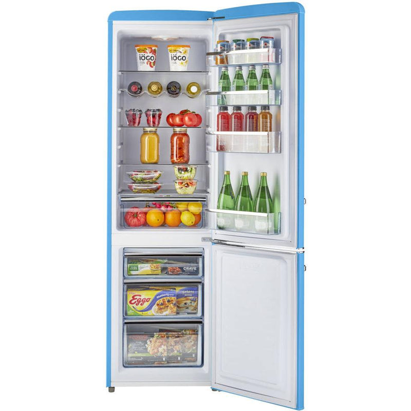 Unique Appliances 21.6-inch, 8.7 cu.ft. Freestanding Bottom Freezer Refrigerator with Wine Racks UGP-275L RB AC IMAGE 5