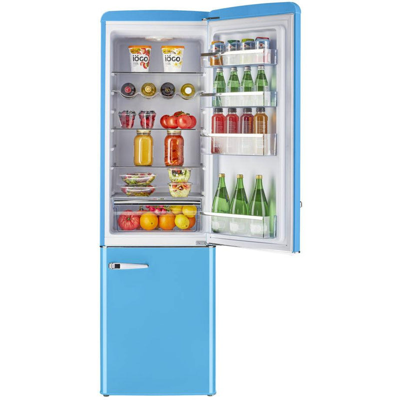 Unique Appliances 21.6-inch, 8.7 cu.ft. Freestanding Bottom Freezer Refrigerator with Wine Racks UGP-275L RB AC IMAGE 6