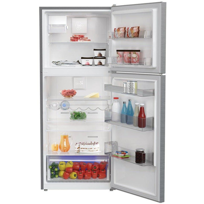 Blomberg 28-inch, 13.53 cu.ft. Freestanding Top Freezer Refrigerator with Ice Maker BRFT1622SS IMAGE 3