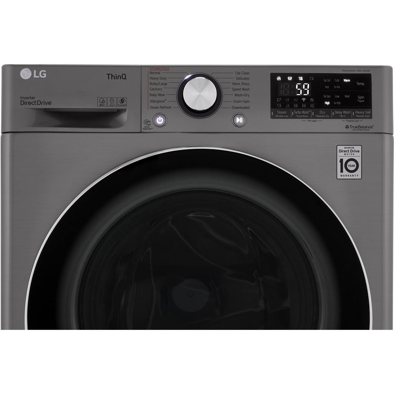 WM3555HVA LG AllinOne Electric Laundry Center with TurboWash