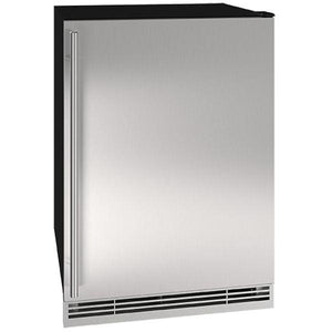 U-Line 24-inch, 2.4 cu.ft. Freestanding Compact Refrigerator with Ice Maker UHRI124-SS01A IMAGE 1