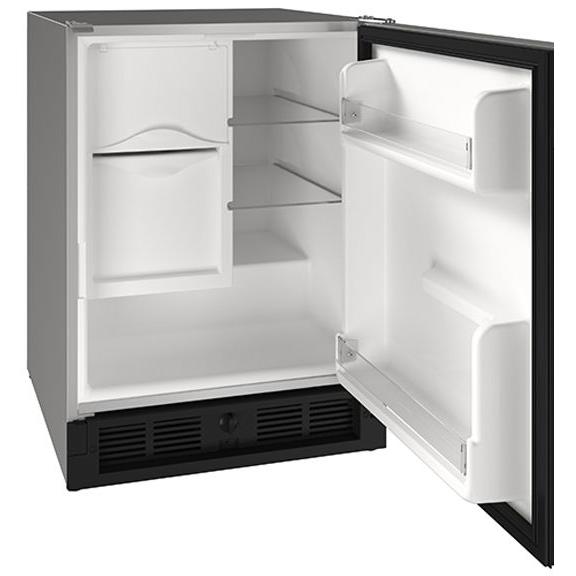 U-Line 21-inch, 2.1 cu.ft. Freestanding Compact Refrigerator with Ice Maker UMRI121-BS01A IMAGE 2
