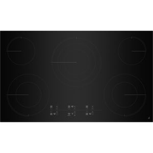 JennAir 36-inch Built-In Electric Cooktop with Emotive Controls JEC4536KB IMAGE 1