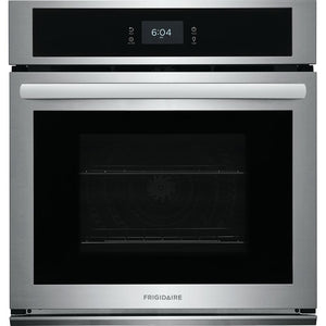 Frigidaire 27-inch, 3.8 cu.ft. Built-in Single Wall Oven with Convection Technology FCWS2727AS IMAGE 1