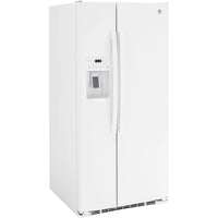 GE 33-inch, 23 cu. ft. Side-By-Side Refrigerator with Dispenser GSS23GGPWW IMAGE 5