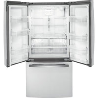 GE 33-inch, 18.6 cu. ft. Counter-Depth French-Door Refrigerator GWE19JYLFS IMAGE 3