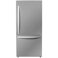 Danby 30-inch, 18.7 cu.ft. Freestanding Bottom Freezer Refrigerator with LED Lighting DBM187E1SSDB IMAGE 1