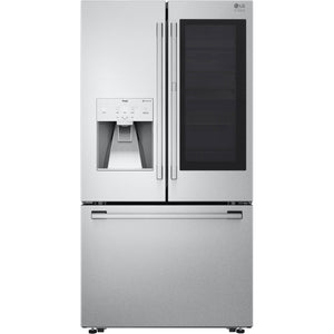 LG 36-inch, 23.5 cu.ft. Freestanding French 3-Door Refrigerator with Wi-Fi Connect SRFVC2416S IMAGE 1