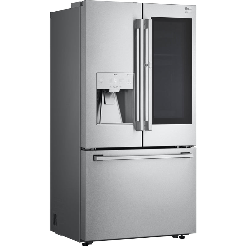 LG 36-inch, 23.5 cu.ft. Freestanding French 3-Door Refrigerator with Wi-Fi Connect SRFVC2416S IMAGE 10