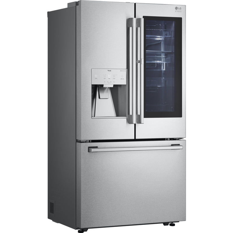 LG 36-inch, 23.5 cu.ft. Freestanding French 3-Door Refrigerator with Wi-Fi Connect SRFVC2416S IMAGE 11