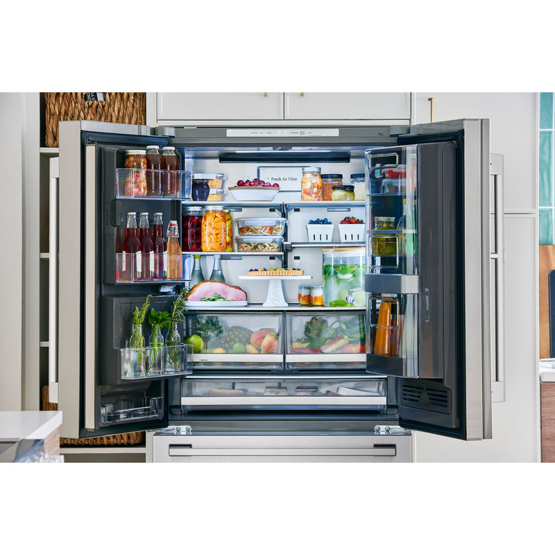LG 36-inch, 23.5 cu.ft. Freestanding French 3-Door Refrigerator with Wi-Fi Connect SRFVC2416S IMAGE 16
