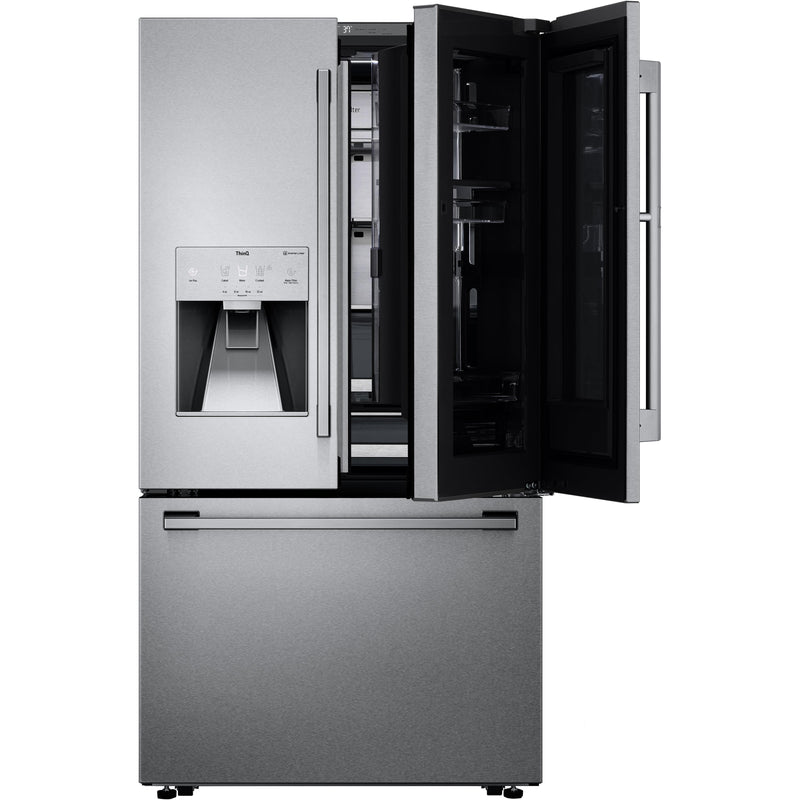 LG 36-inch, 23.5 cu.ft. Freestanding French 3-Door Refrigerator with Wi-Fi Connect SRFVC2416S IMAGE 6