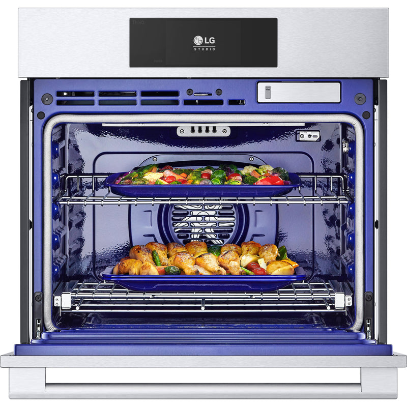 LG 30-inch, 4.7 cu.ft. Built-in Single Wall Oven with Convection Technology WSES4728F IMAGE 4