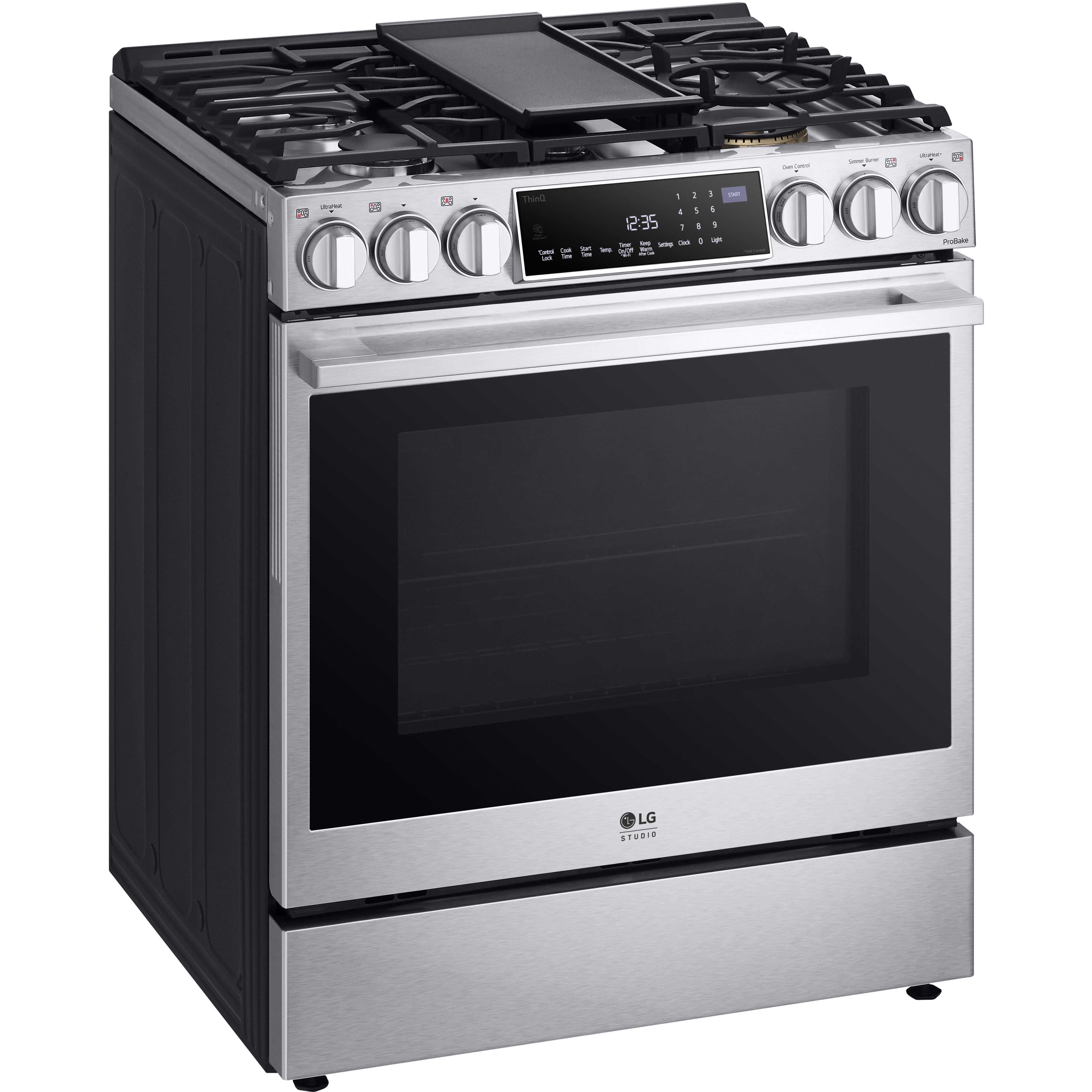 LG 30-inch Slide-in Gas Range with Convection Technology LSGS6338F IMAGE 13