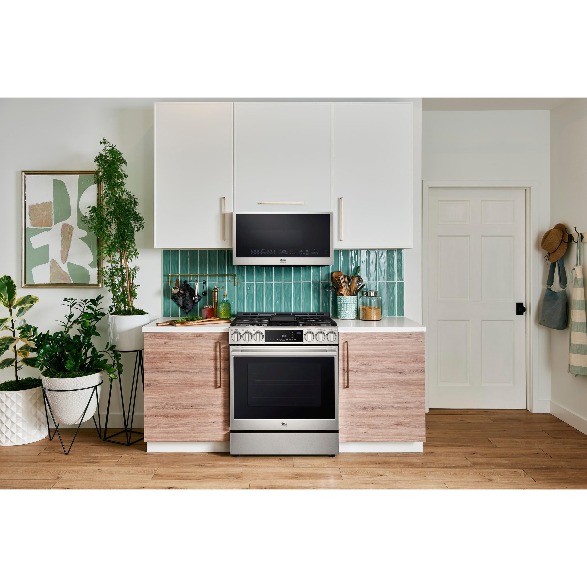 LG 30-inch Slide-in Gas Range with Convection Technology LSGS6338F IMAGE 16