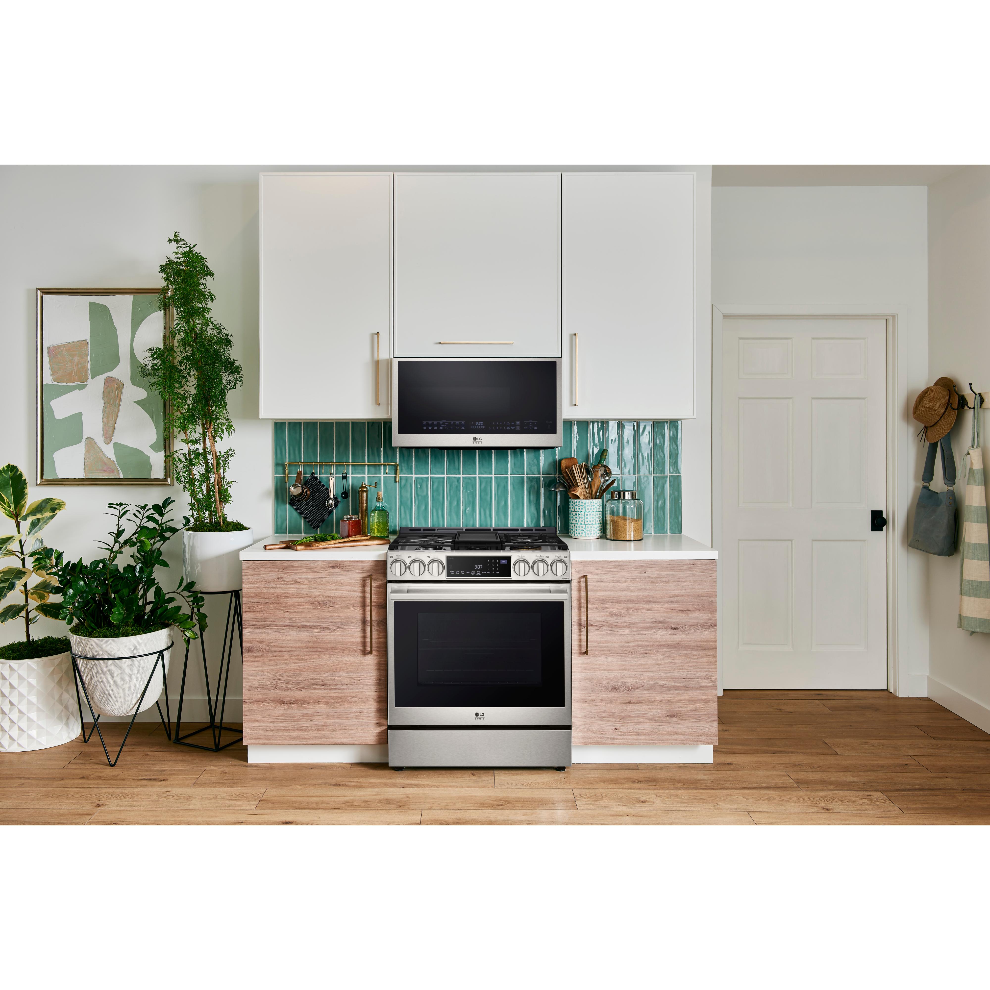 LG 30-inch Slide-in Gas Range with Convection Technology LSGS6338F IMAGE 16
