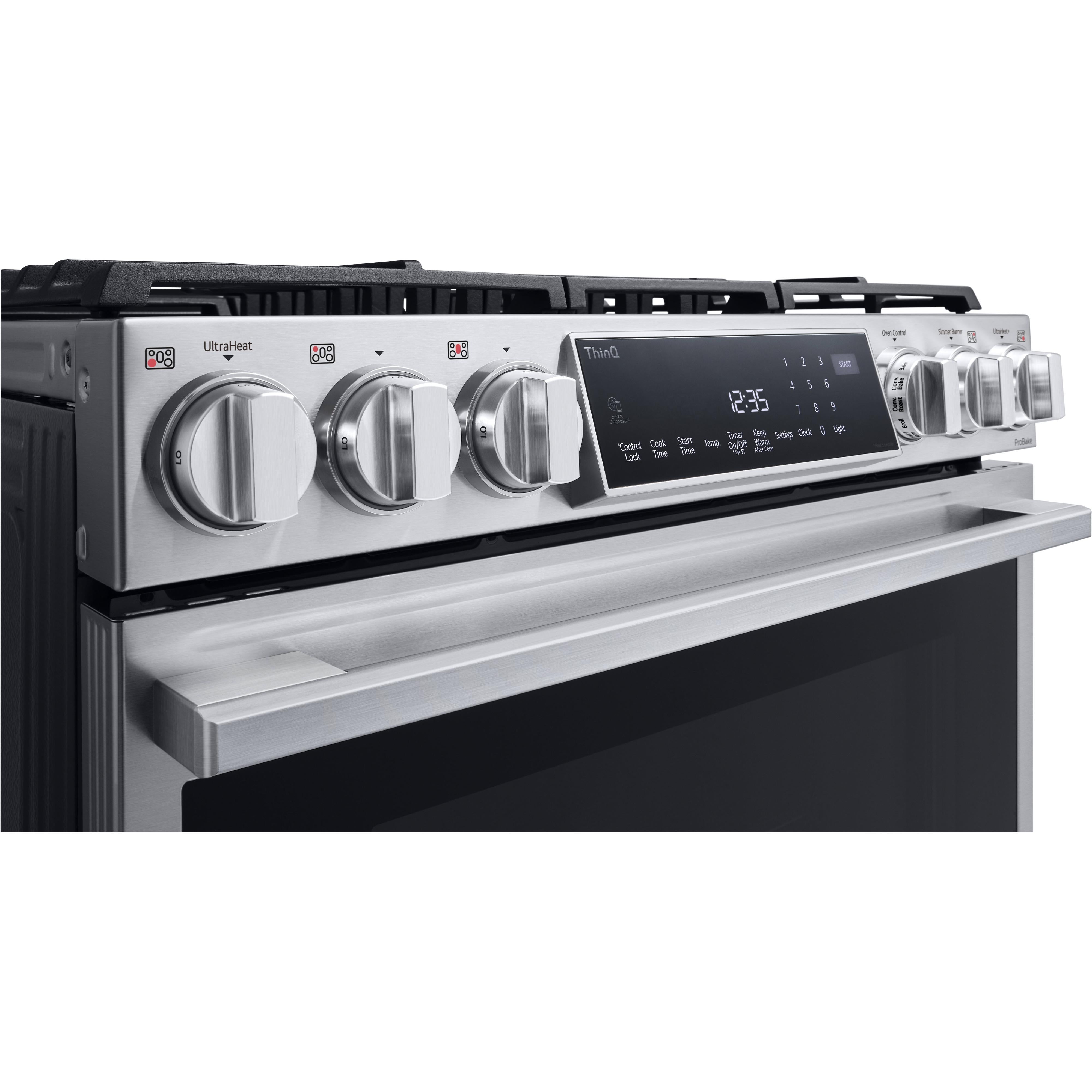 LG 30-inch Slide-in Gas Range with Convection Technology LSGS6338F IMAGE 18