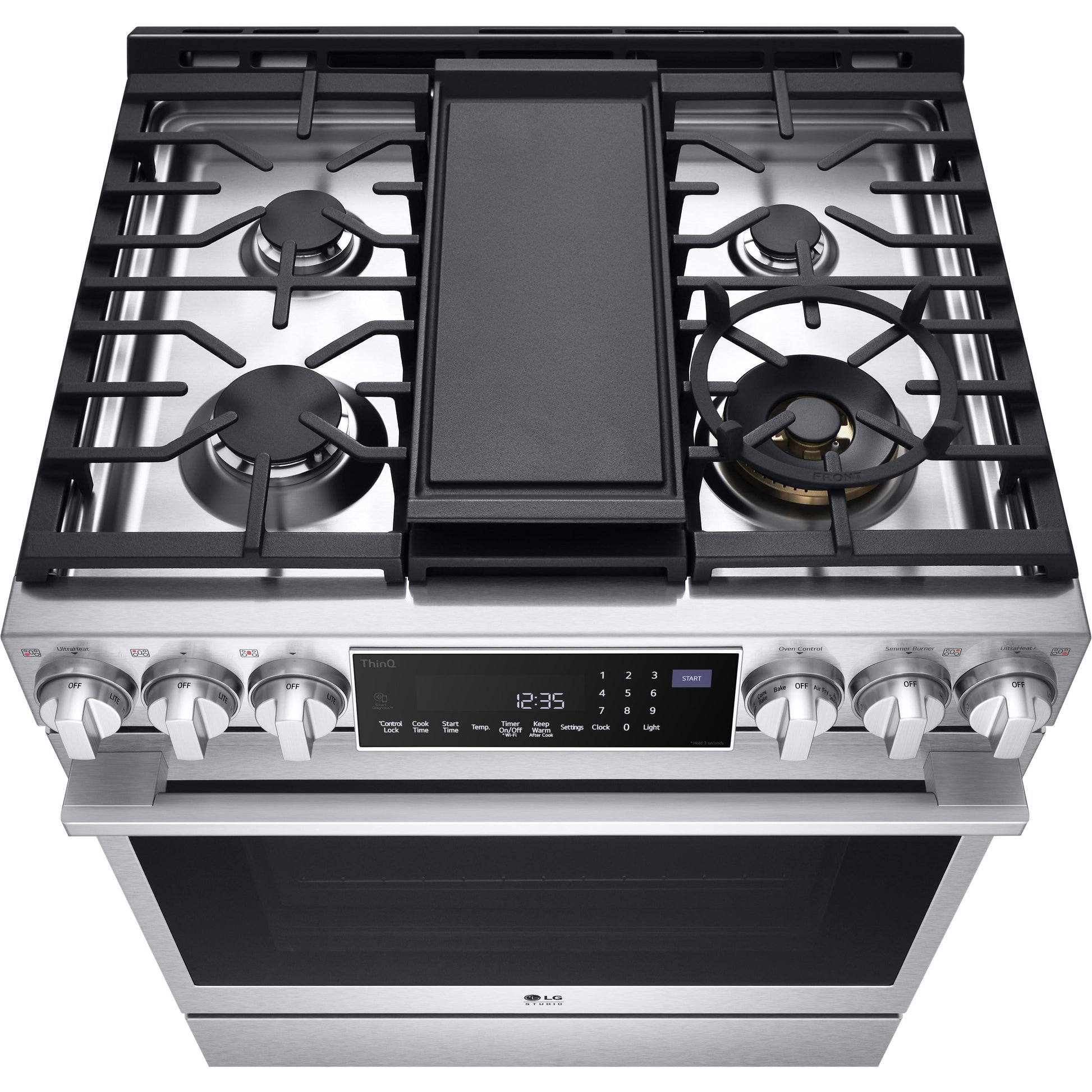 LG 30-inch Slide-in Gas Range with Convection Technology LSGS6338F IMAGE 2