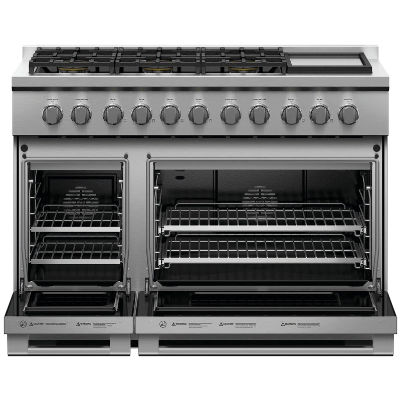 Fisher & Paykel 48-inch Freestanding Gas Range with Griddle RGV3-486GD-L IMAGE 2