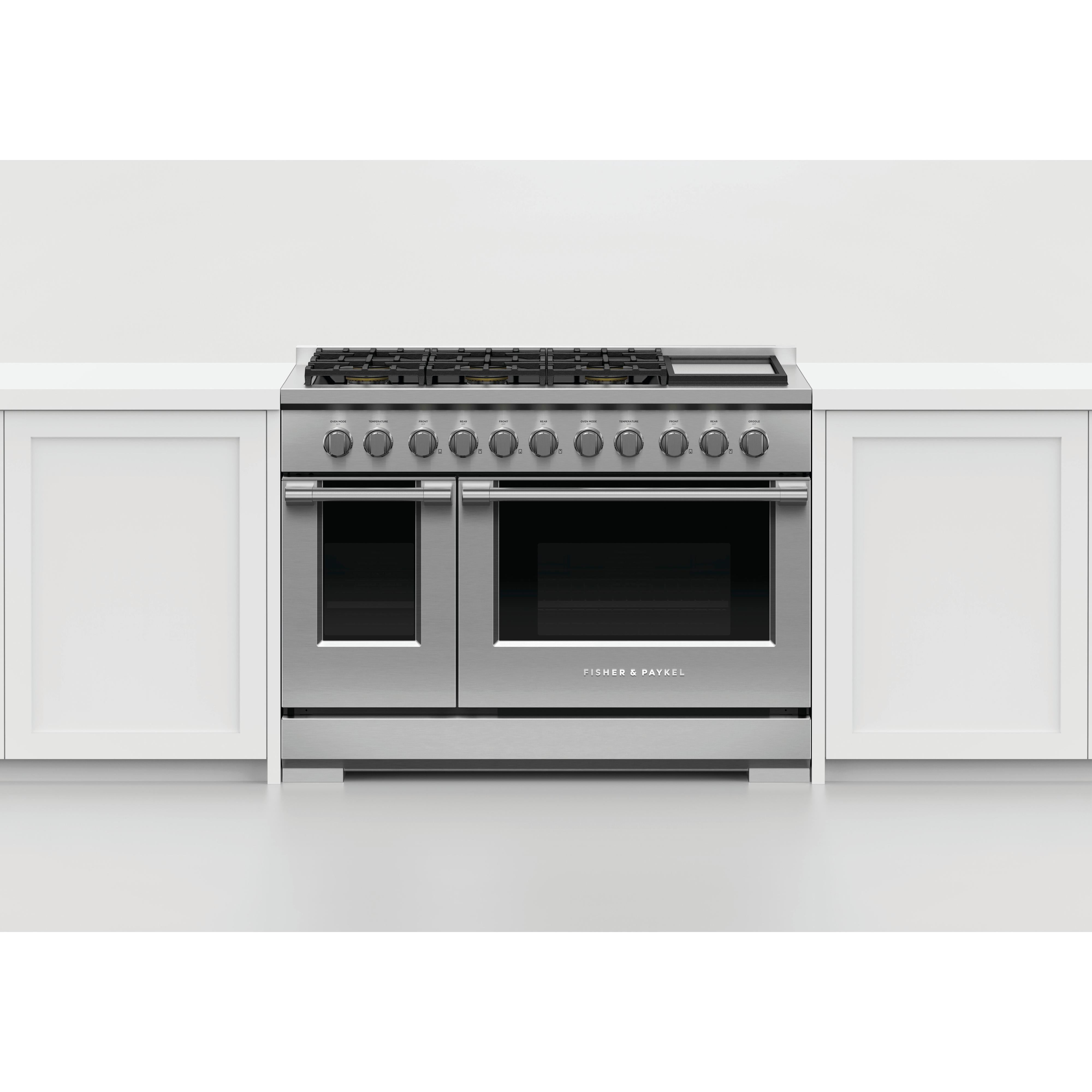 Fisher & Paykel 48-inch Freestanding Gas Range with Griddle RGV3-486GD-N IMAGE 5