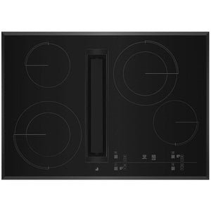 JennAir 30-inch Built-In Electric Cooktop with Downdraft JED4430KB IMAGE 1