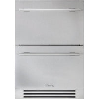 True Residential 24-inch, 5.4 cu.ft. Built-in Refrigerator Drawers with True Precision Control® TUR-24-D-SS-C IMAGE 1
