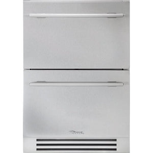 True Residential 24-inch, 5.4 cu.ft. Built-in Refrigerator Drawers with True Precision Control® TUR-24-D-SS-C IMAGE 1