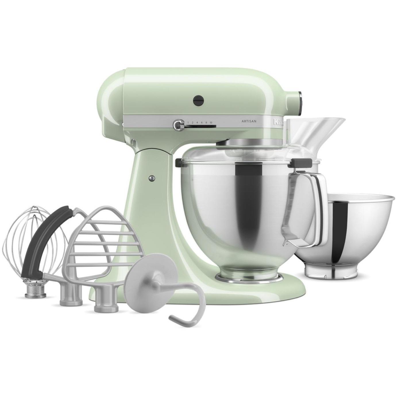 KitchenAid Artisan 5Qt Tilt-Head Stand Mixer with Premium Accessory Pack KSM195PSPT IMAGE 1