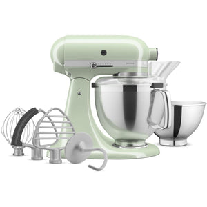 KitchenAid Artisan 5Qt Tilt-Head Stand Mixer with Premium Accessory Pack KSM195PSPT IMAGE 1