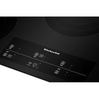 KitchenAid 36-inch Built-In Electric Cooktop with Even-Heat™ Technology KCES956KBL IMAGE 3