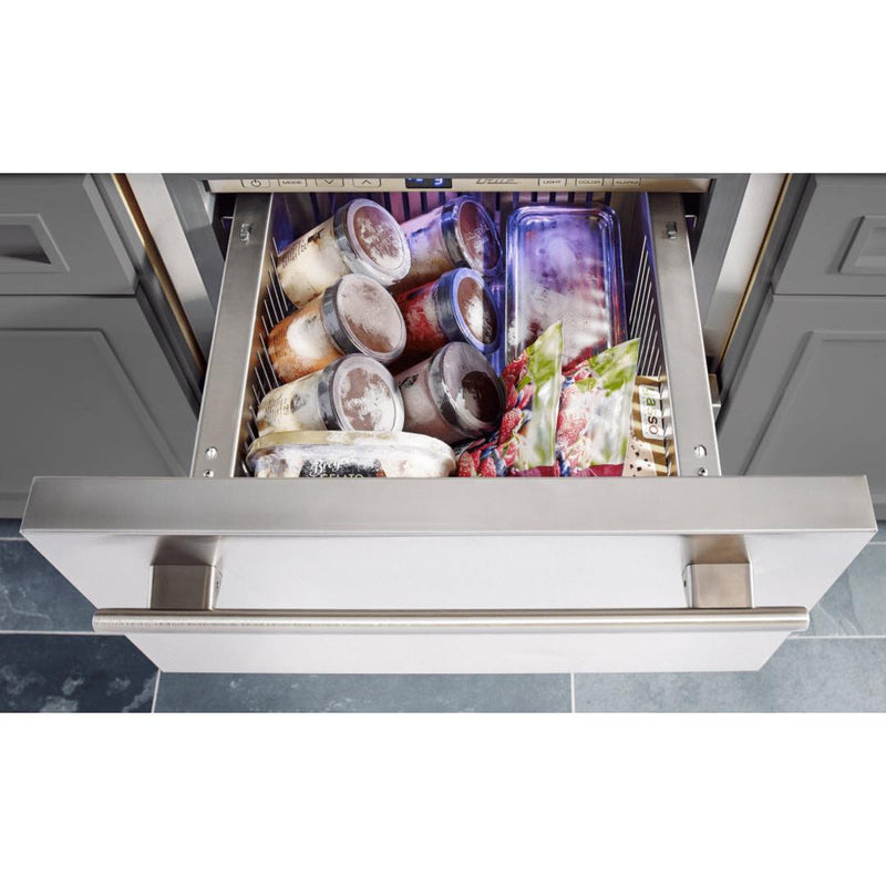 True Residential 4.2 cu.ft. Freezer Drawers with TruLumina® LED Lighting TUF-24-D-OP-C IMAGE 5