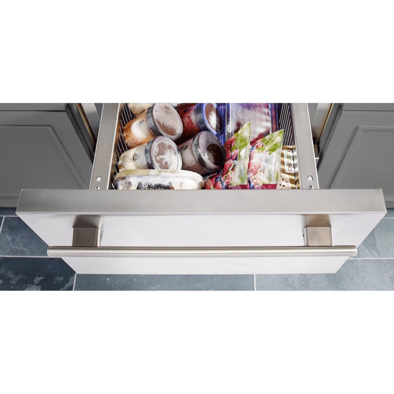 True Residential 4.2 cu.ft. Freezer Drawers with TruLumina® LED Lighting TUF-24-D-SS-C IMAGE 2