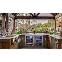 True Residential 300 Series 5.75 cu.ft. Beverage Dispenser TUR-24BD-R-SS-C IMAGE 2