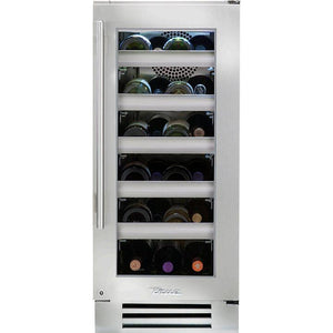 True Residential 23-Bottle 300 Series Wine Cooler with TruLumina® LED Lighting TWC-15-R-SG-C IMAGE 1