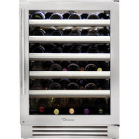 True Residential 45-Bottle 300 Series Wine Cooler with TruLumina® LED Lighting TWC-24-R-SG-C IMAGE 1