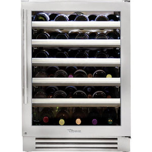 True Residential 45-Bottle 300 Series Wine Cooler with TruLumina® LED Lighting TWC-24-R-SG-C IMAGE 1