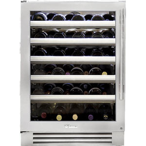 True Residential 45-Bottle 300 Series Wine Cooler with TruLumina® LED Lighting TWC-24-L-SG-C IMAGE 1