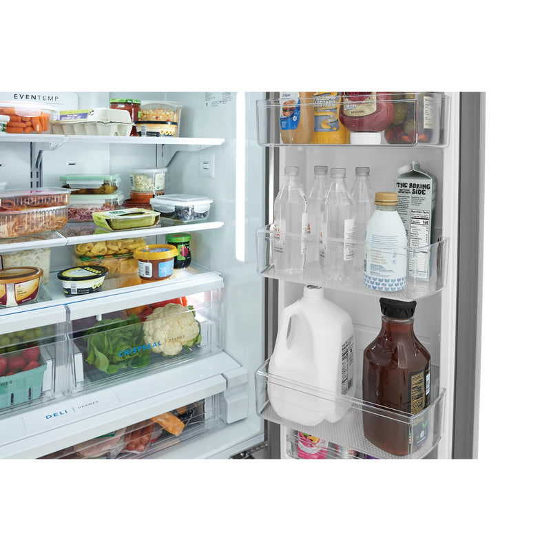 Frigidaire 36-inch, 22.6 cu. ft. French 3-Door Refrigerator with Dispenser FRFC2323AS IMAGE 7