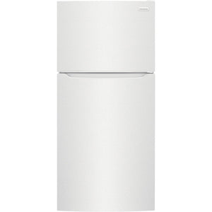 Frigidaire 30-inch, 18.3 cu.ft. Freestanding Top Freezer Refrigerator with LED Lighting FFTR1814WW IMAGE 1
