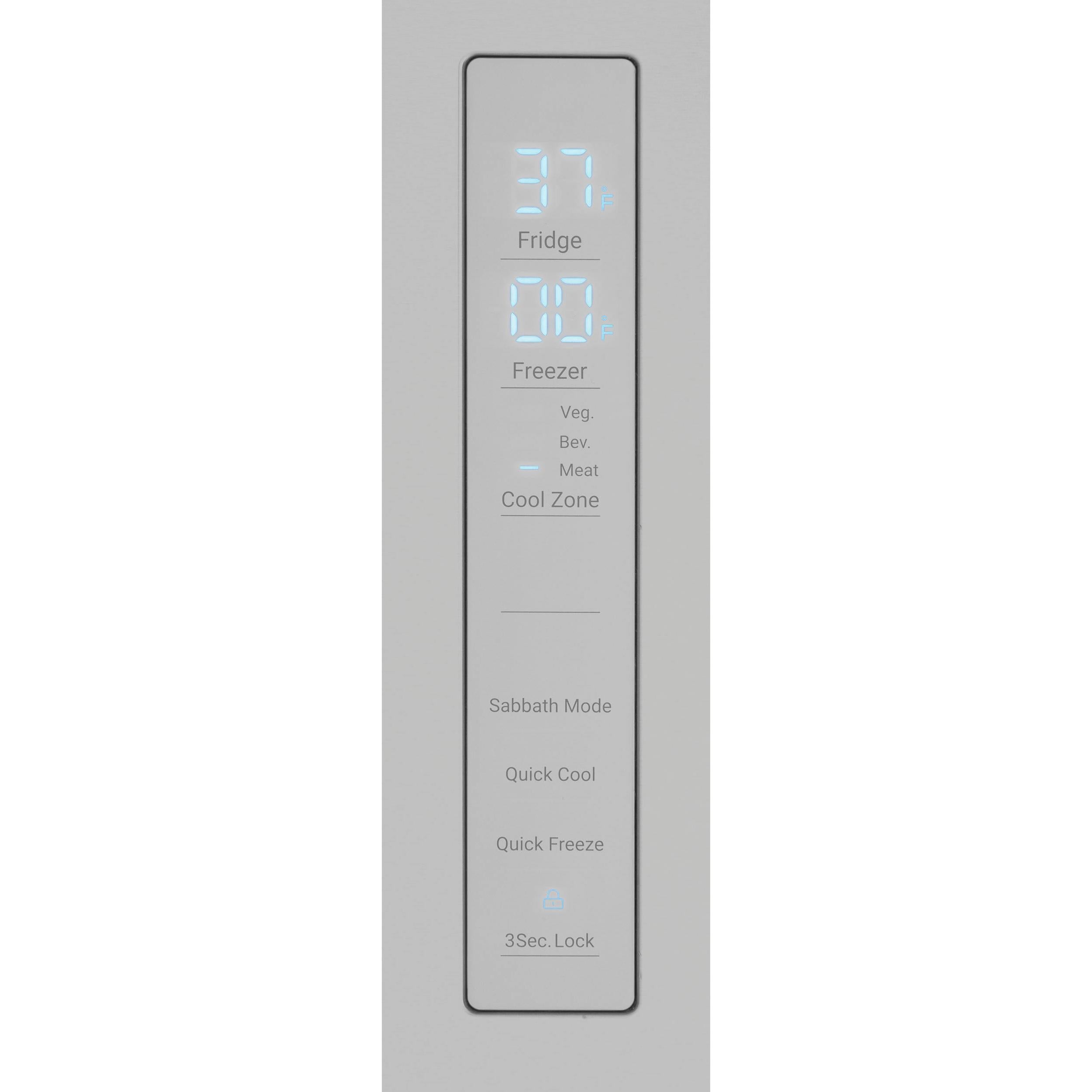 Haier 28-inch 14.5 cu. ft. Counter-Depth French 4-Door Refrigerator QJS15HYRFS IMAGE 8
