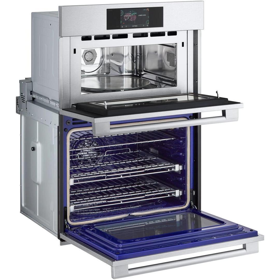 LG 30-inch, 6.4 cu.ft. Built-in Combination Oven with True Convection Technology WCES6428F IMAGE 5