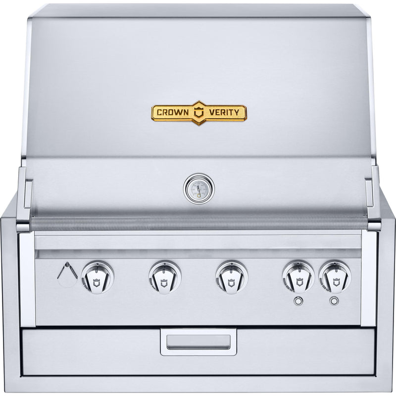 Crown Verity 30-inch Infinite Series Built-in Grill with Light Package IBI30NG-LT IMAGE 1