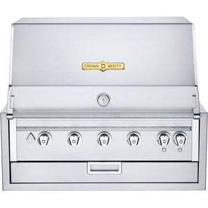 Crown Verity 36-inch Infinite Series Built-in Grill with Light Package IBI36NG-LT IMAGE 1