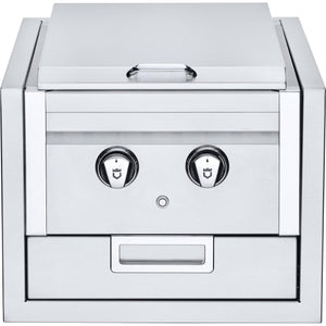 Crown Verity 18-inch Infinite Series Gas Side Burner with Light Package IBISBLP-LT IMAGE 1