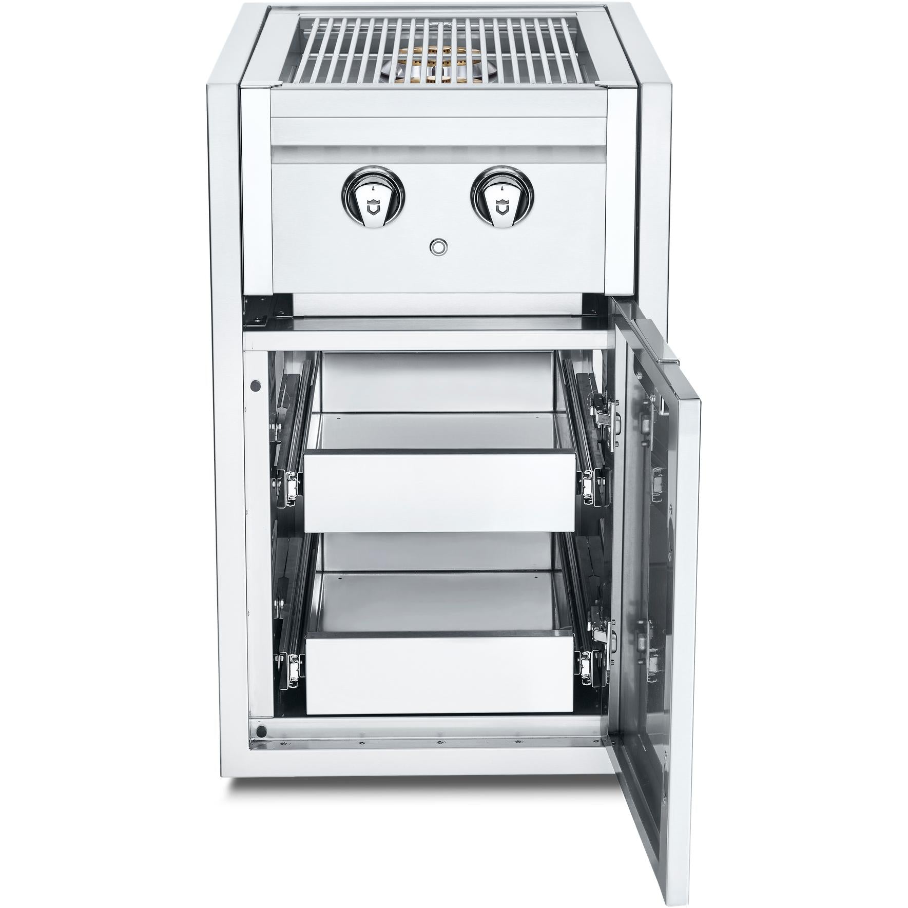 Crown Verity Infinite Series Side Burner with Cabinet IBISC-SB-SIBULK-2D IMAGE 2
